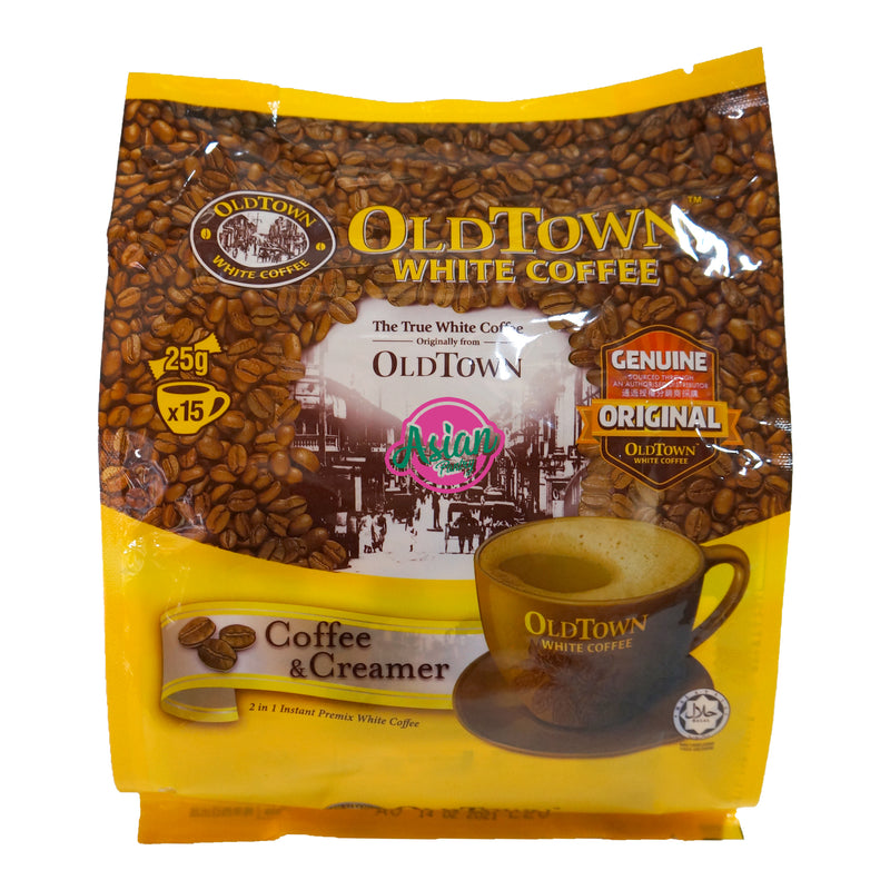 Old Town White Coffee & Creamer 375g Front