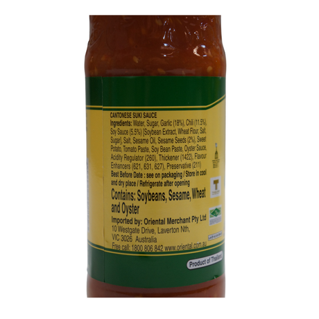 Pantai Cantonese Suki Sauce 300ml Back