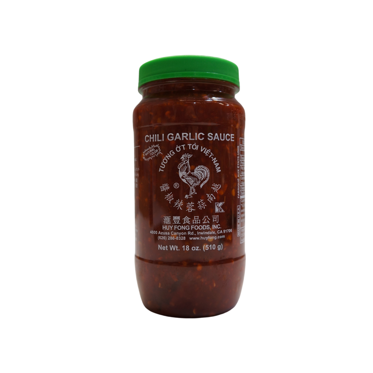 Huy Fong Chilli Garlic Sauce 510g Front