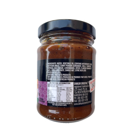 Dinkum Oriental Vegetarian Laksa Paste 250g Back