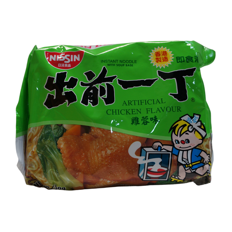 Nissin Chicken Flavour Noodles 100g Front