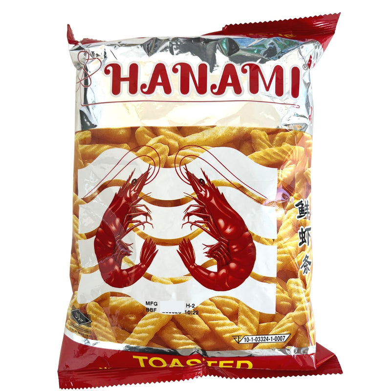 Hanami Prawn Crackers Original 100g Front
