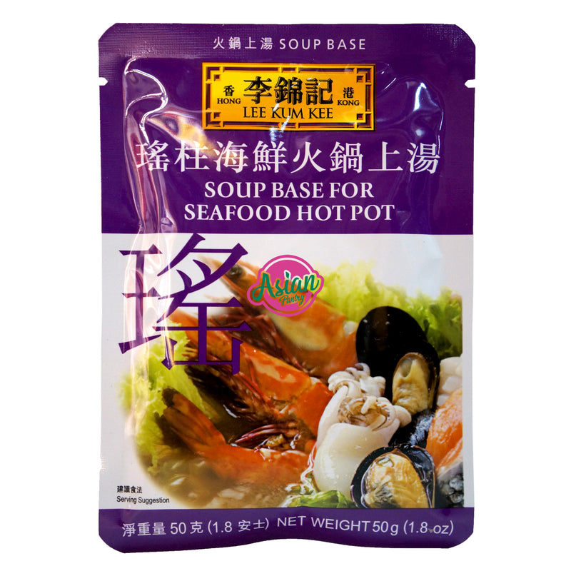 Lee Kum Kee Seafood Hot Pot Base 50g Front