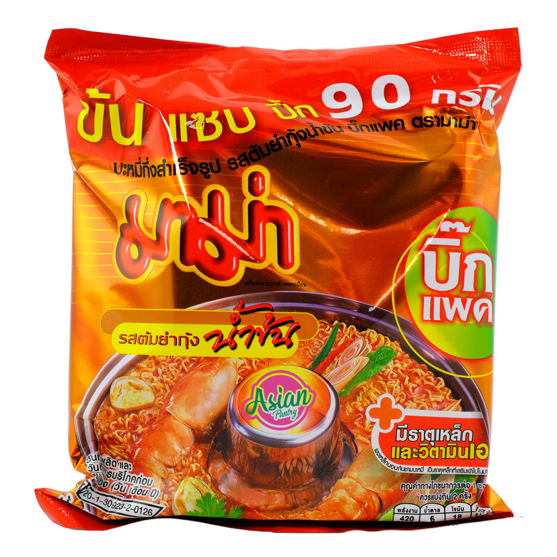 Mama Creamy Tom Yum Noodles 90g Front