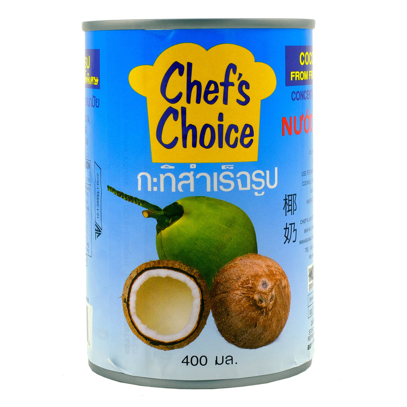 Chef's Choice Creamy Coconut 400ml Back