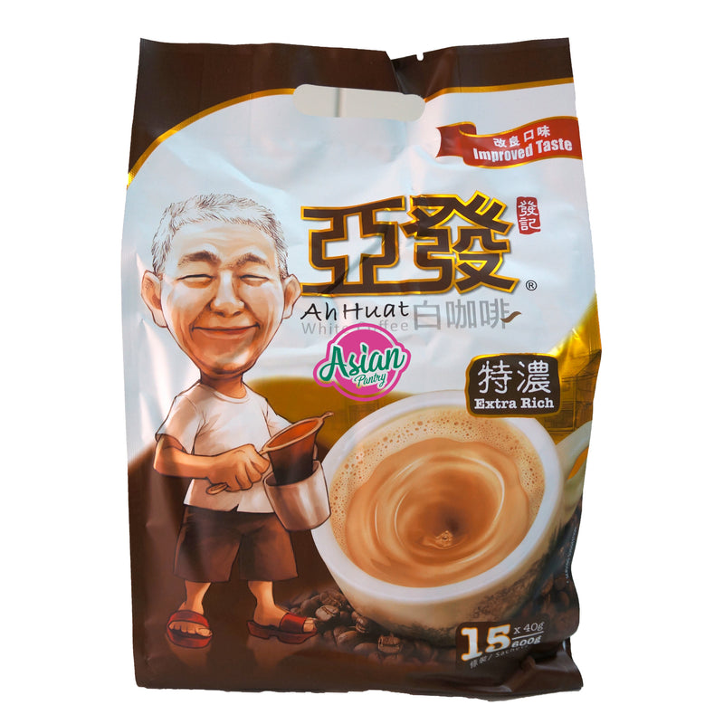 Ah Huat White Coffee Extra Rich 600g Front