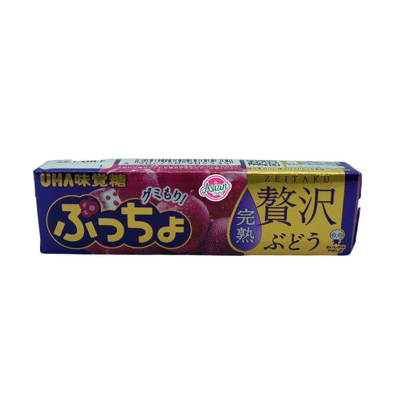 UHA Chewy Candy GRAPE 40g Front