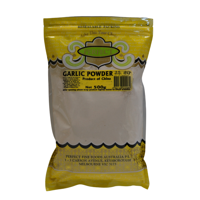 Perfect Fine Foods Garlic Powder 500g Front