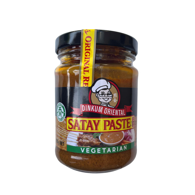 Dinkum Oriental Vegetarian Satay Paste 250g Front