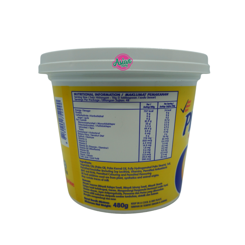 Planta Multi-Purpose Margarine 480g Back