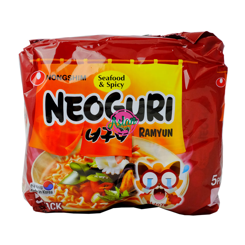 Nongshim Neoguri Seafood & Spicy Ramyun 600g Front