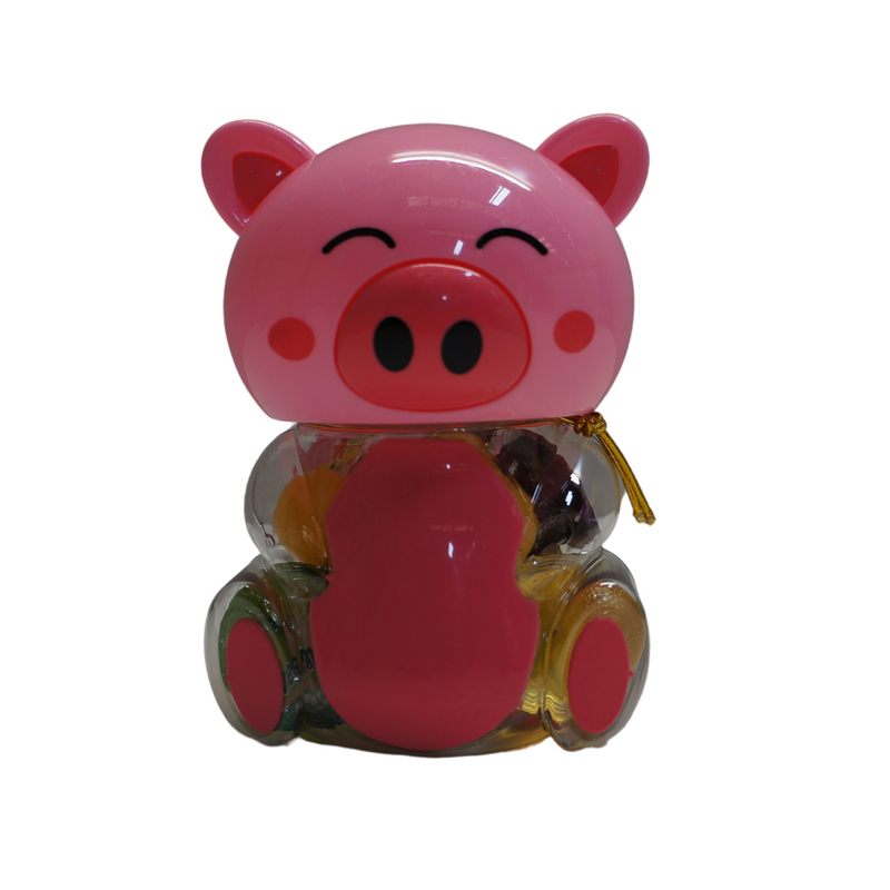 Fruit Jelly Assorted Jelly 10pcs/Pig Money Box 165g Front
