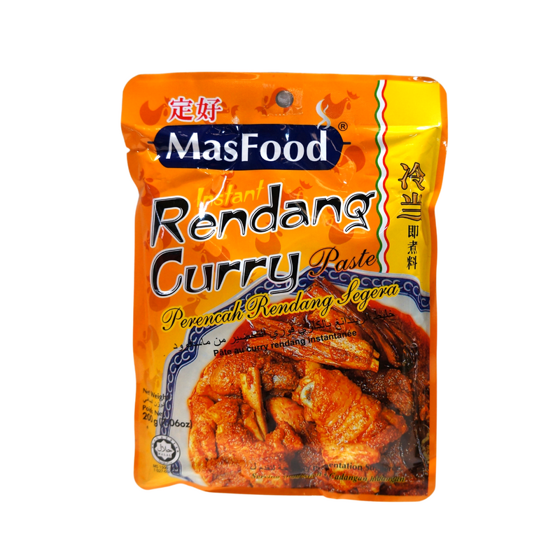 MasFood Rendang Curry Paste 200g Front