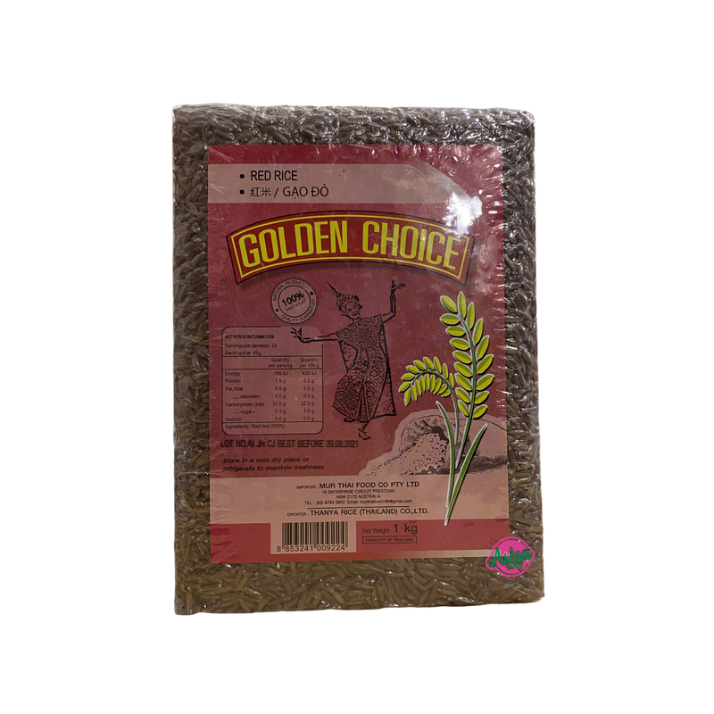 Golden Choice Red Rice 1000g Front
