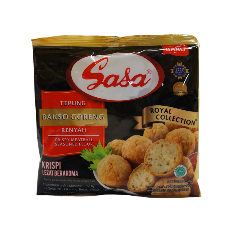 Sasa Crispy Meatball Seasoned Flour 100g Front