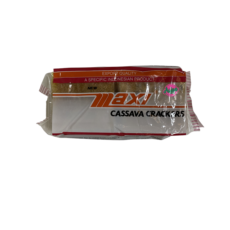 Maxi Cassava Crackers 250g Front
