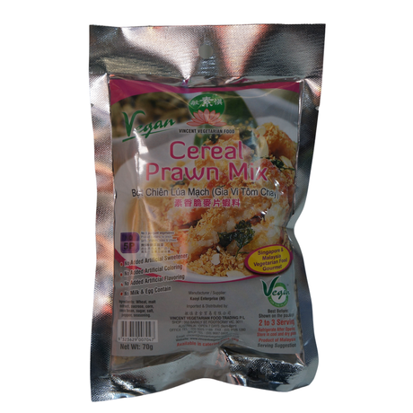 VVF Cereal Prawn Mix 70g Front