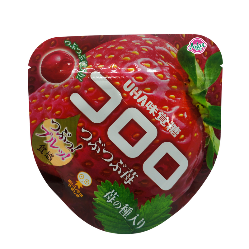 UHA Strawberry Gummy 40g Front