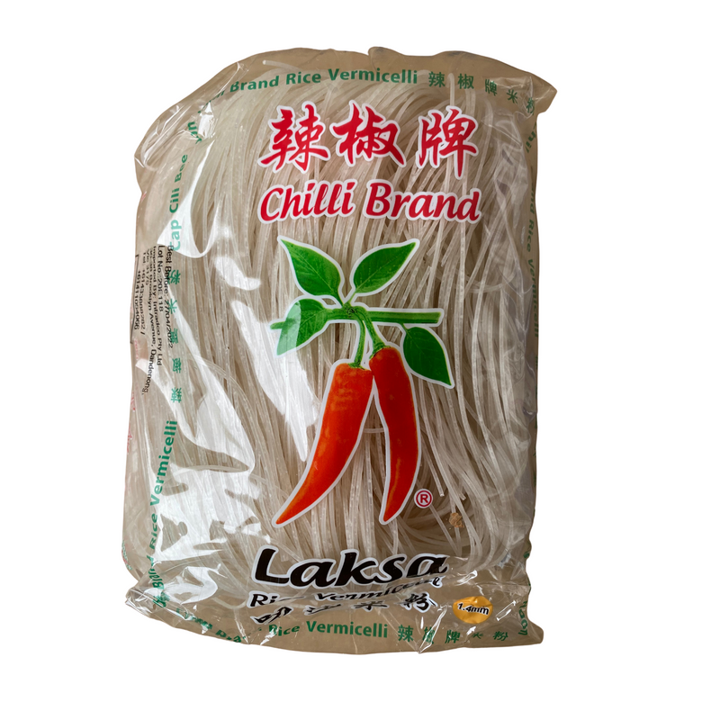 Chilli Brand Laksa Rice Vermicelli 400g Front