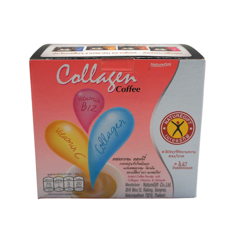 Naturegift Collagen Coffee 10 pack 135g Front