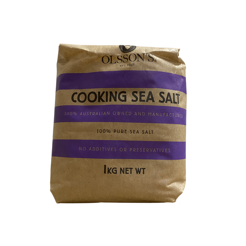 Olsson's Cooking Sea Salt 1000g Front