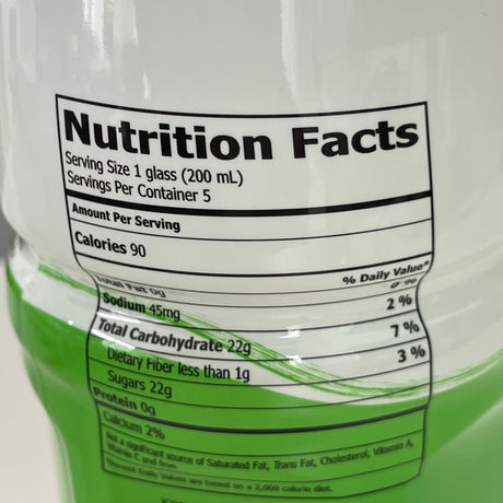 Mogu Mogu Coconut Juice with Nata De Coco 1L Back