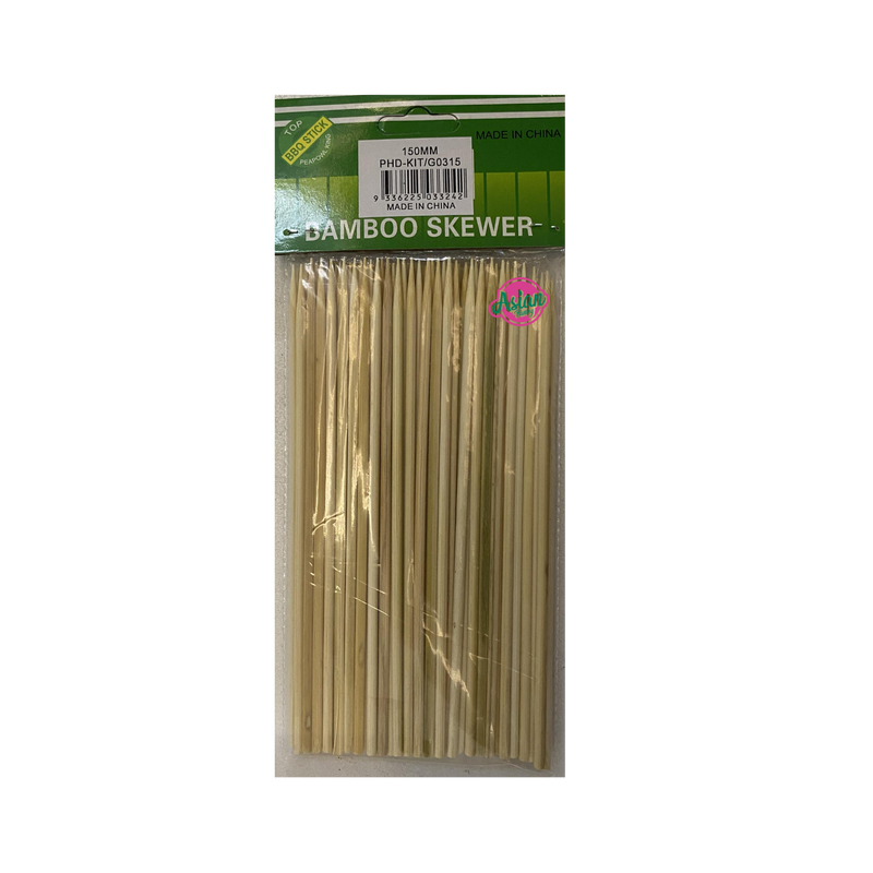 PHD Bamboo Skewers 15cm 100pc Front