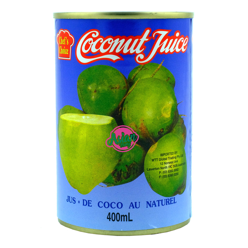 Chef's Choice Coconut Juice 400ml Front