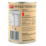 UFC Whole Young Corn 540g Back