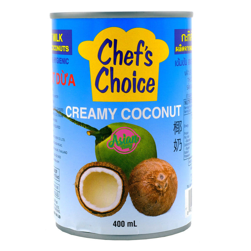 Chef's Choice Creamy Coconut 400ml Front