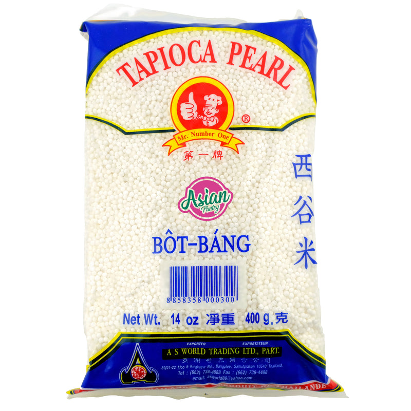 Mr Number One Tapioca Pearls 400g Front