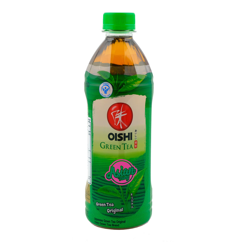 Oishi Original Green Tea 500ml Front