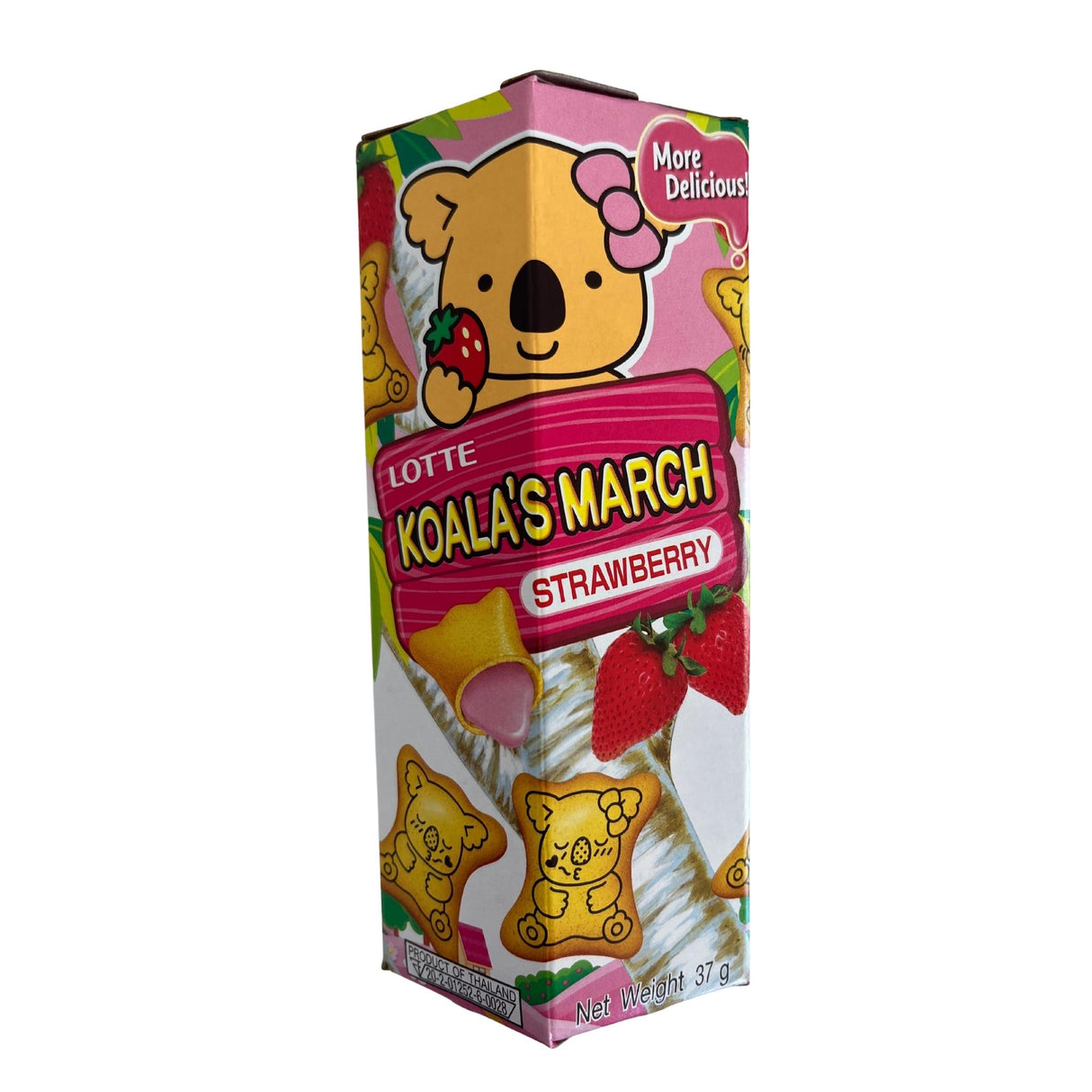 Lotte Koalas March Strawberry 37g Front