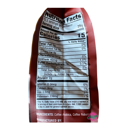 Trung Nguyen Ground Coffee no.4 250g Back