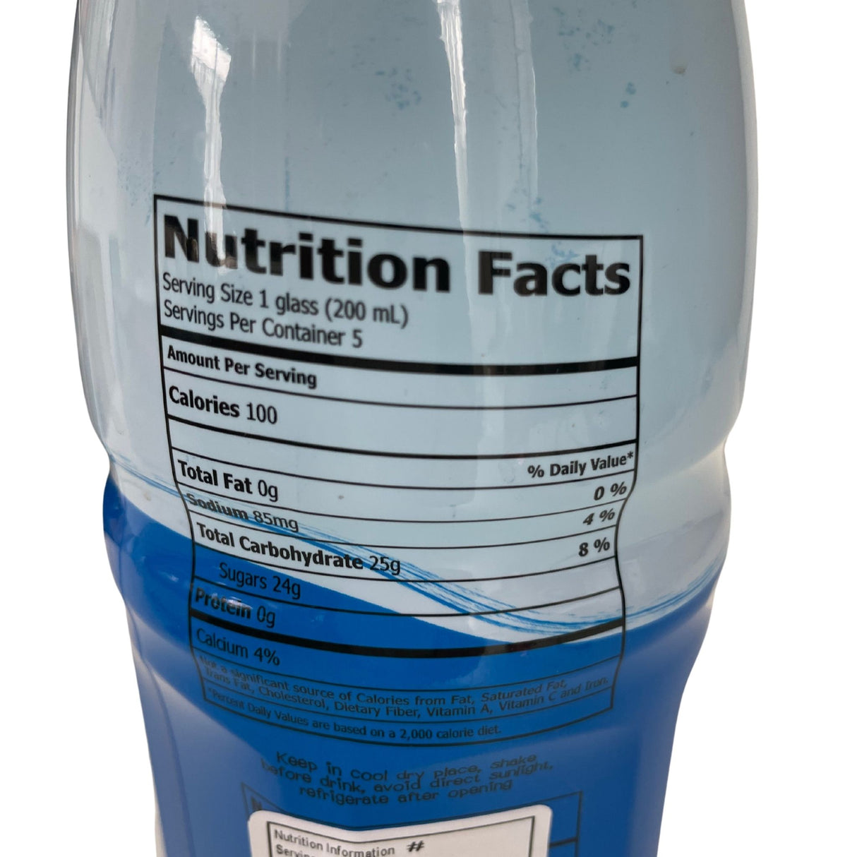 Mogu Mogu Blackcurrent Juice with Nata De Coco 1000ml Nutritional Information & Ingredients