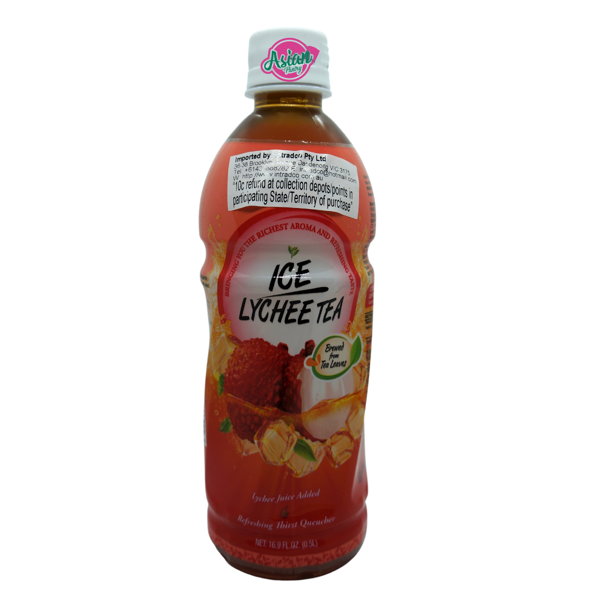 Pokka Ice Lychee Tea 500ml Front