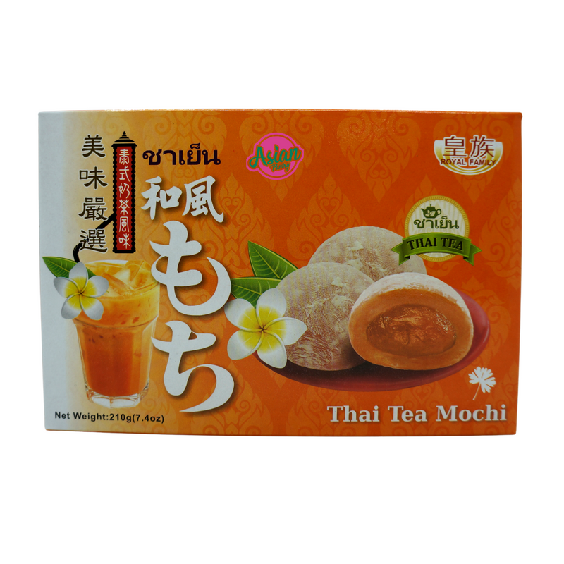 Royal Family Thai Tea Mochi 210g Front
