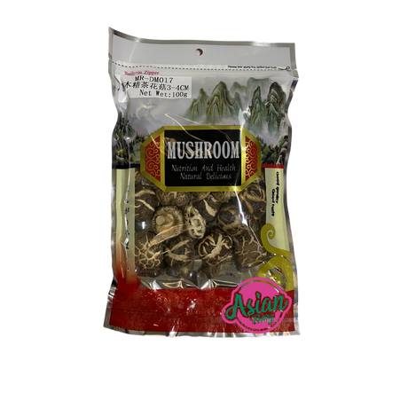 Sun Brand Dried Mushroom 3-4cm 100g Front