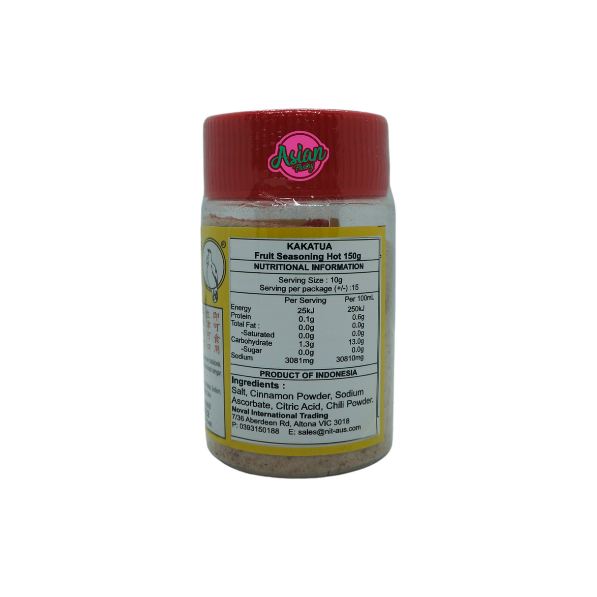 Kakatua Bumbu Buah Pedas (HOT) 150g Back