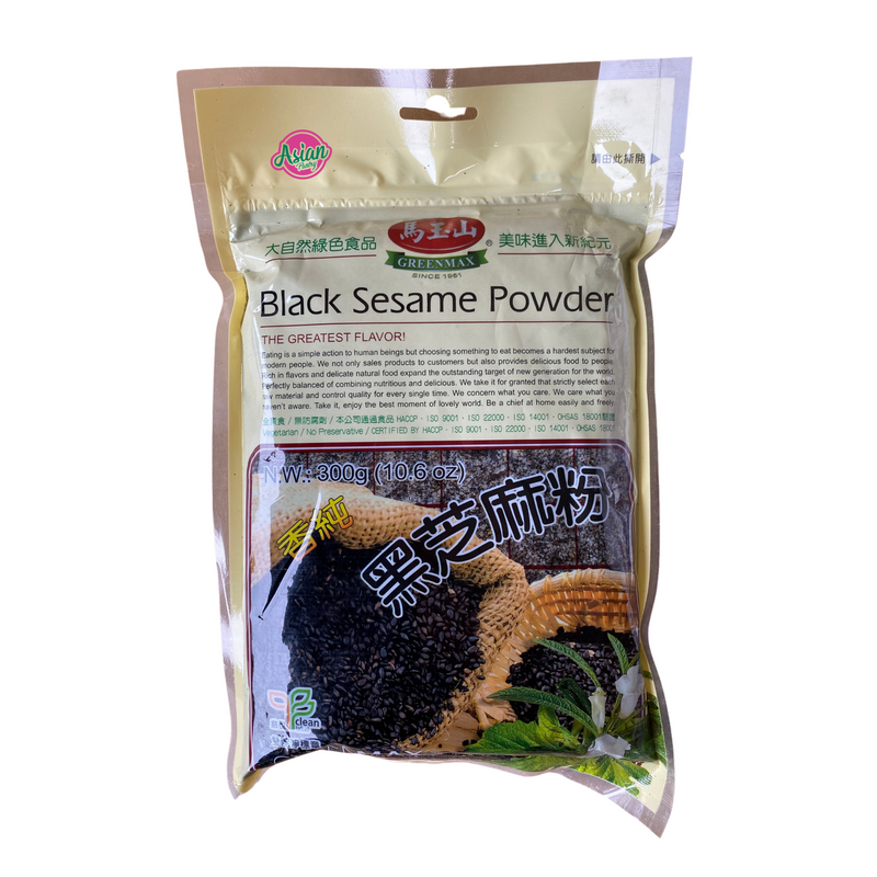 Greenmax Black Sesame Powder 300g Front