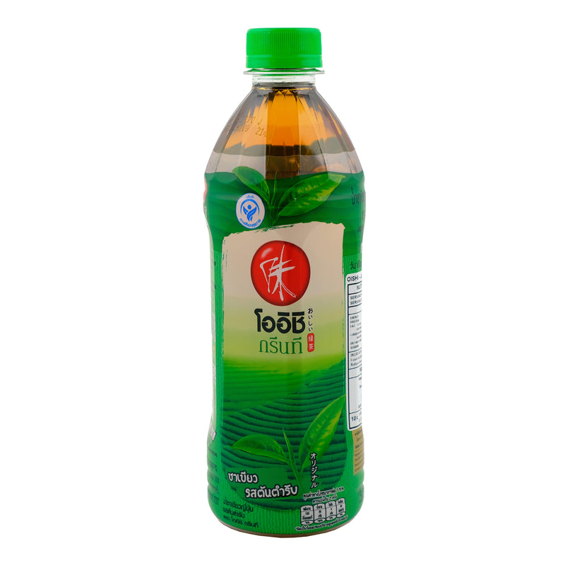 Oishi Original Green Tea 500ml Back