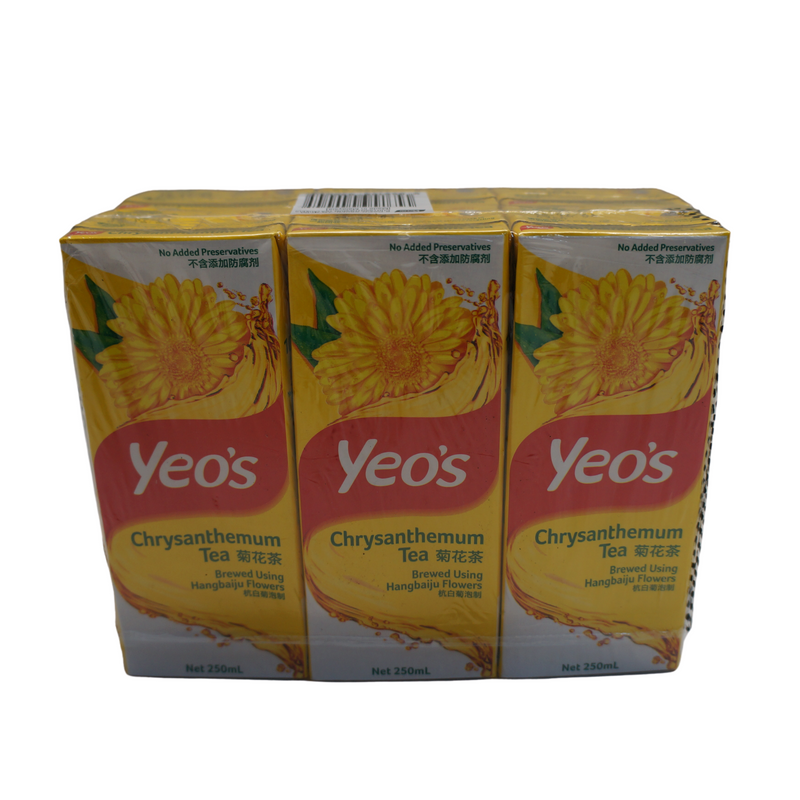 Yeo's Tetra Pak Chrysanthemum Tea 6 Pack 1500ml Front