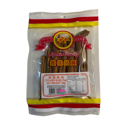 Goldfish Brand Cinnamon Bark 50g Front