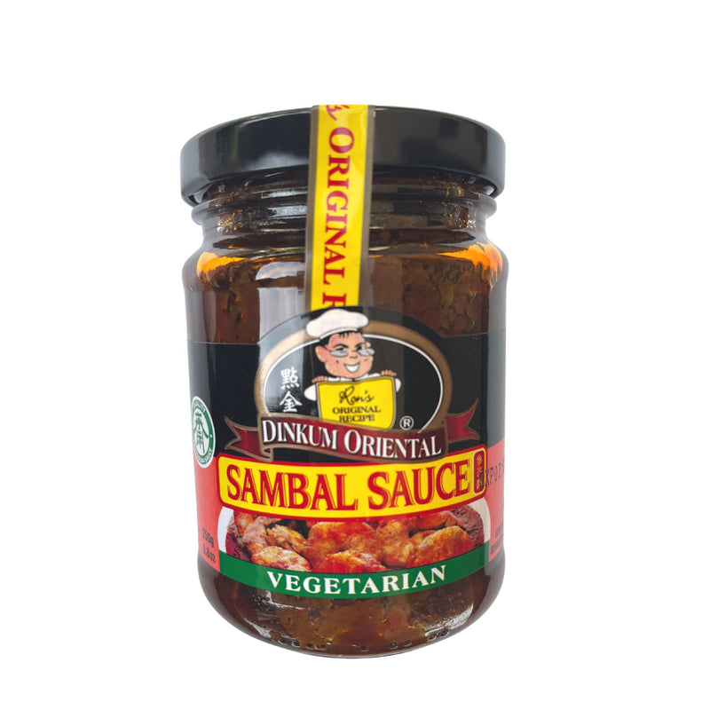 Dinkum Oriental Vegetarian Sambal Sauce 250g Front
