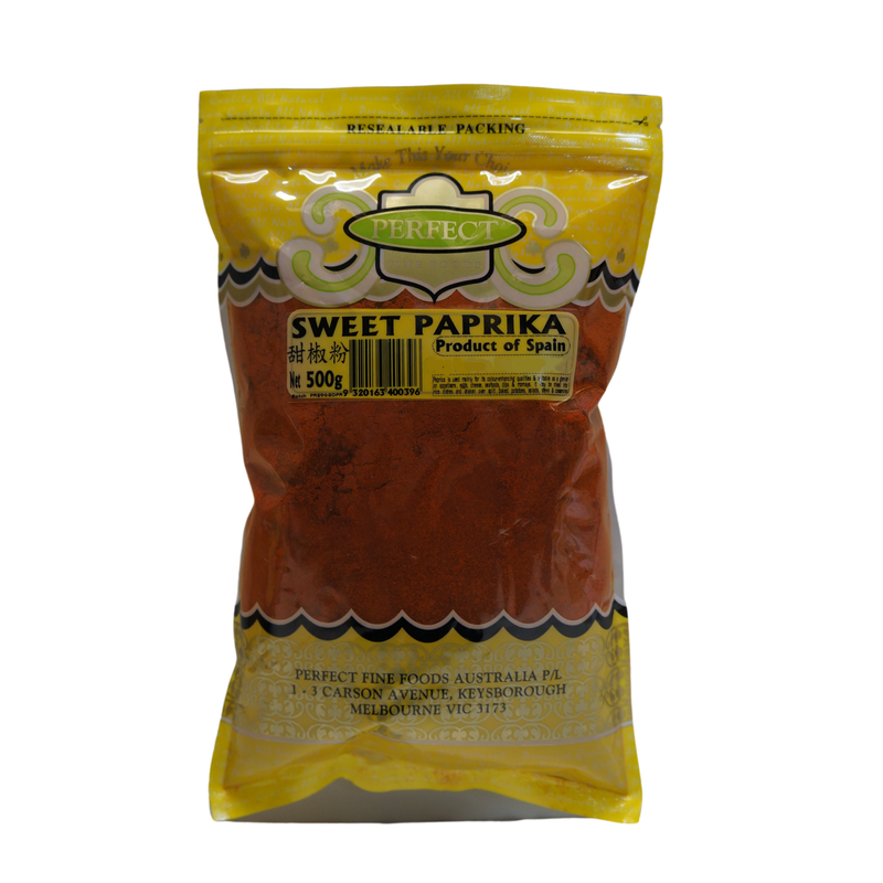 Perfect Fine Foods Sweet Paprika 500g Front