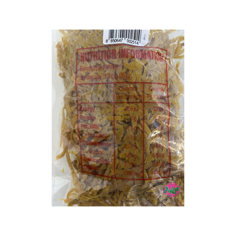 Double Coin Brand Preserved Turnip Strip 200g Nutritional Information & Ingredients