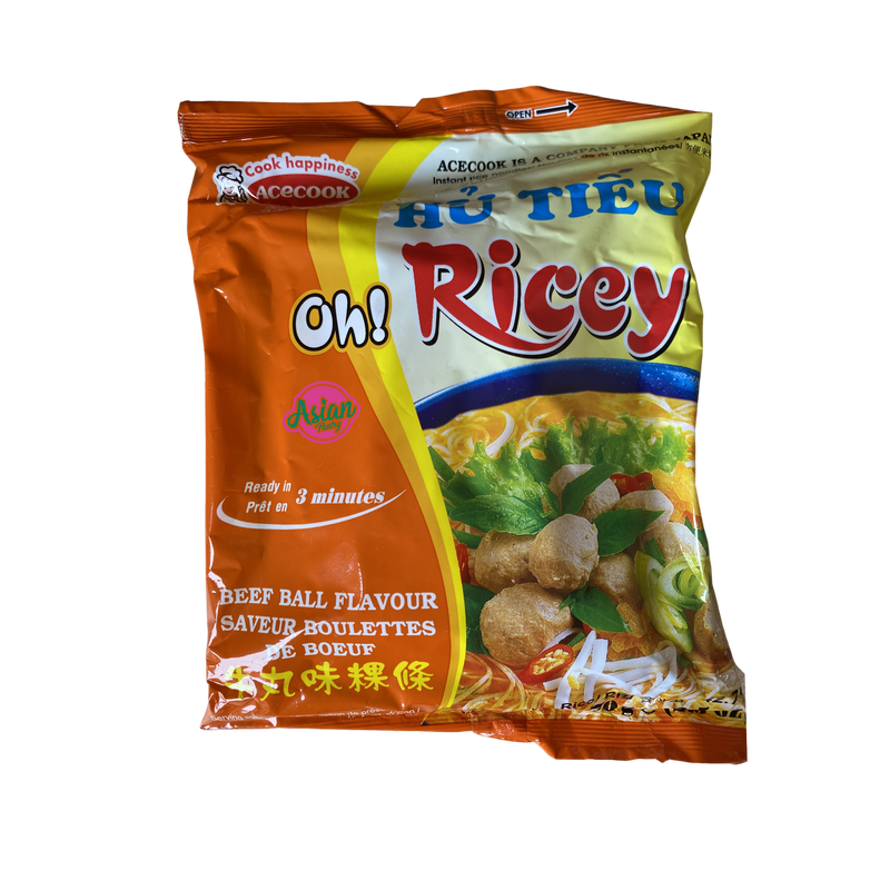 Oh Ricey Beef Ball Flavour 70g - Asian PantryOh Ricey Asian Groceries