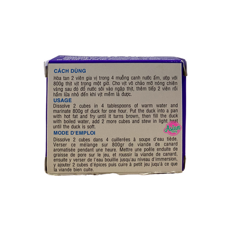 Bao Long Vit Tiem Seasoning 75g Back