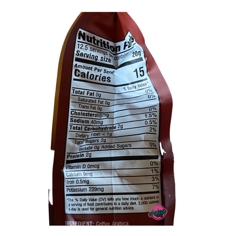 Trung Nguyen Ground Coffee no.5 250g Back