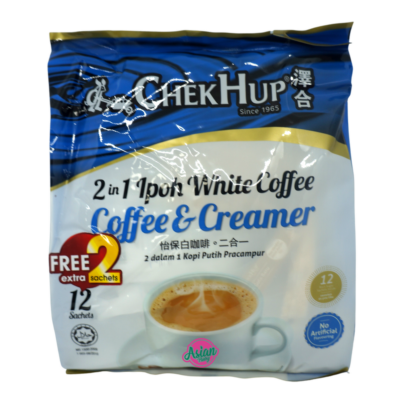 ChekHup 2 in 1 Ipoh White Coffee 360g Front